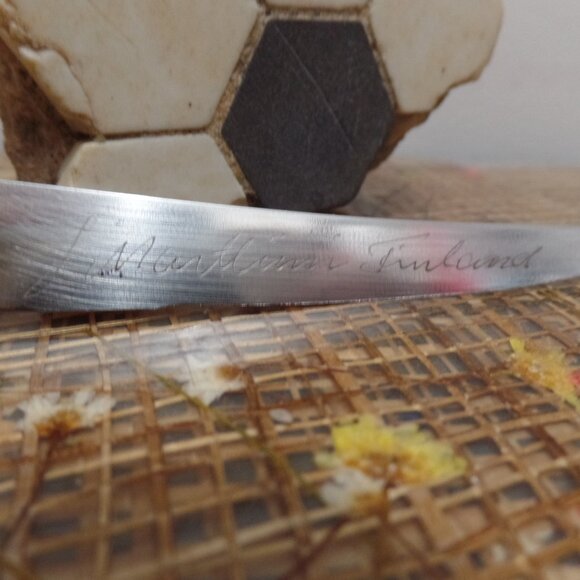 Vintage Rapala Finland J Martiini Small Filet Fish Knife Signed - Picture 3 of 15